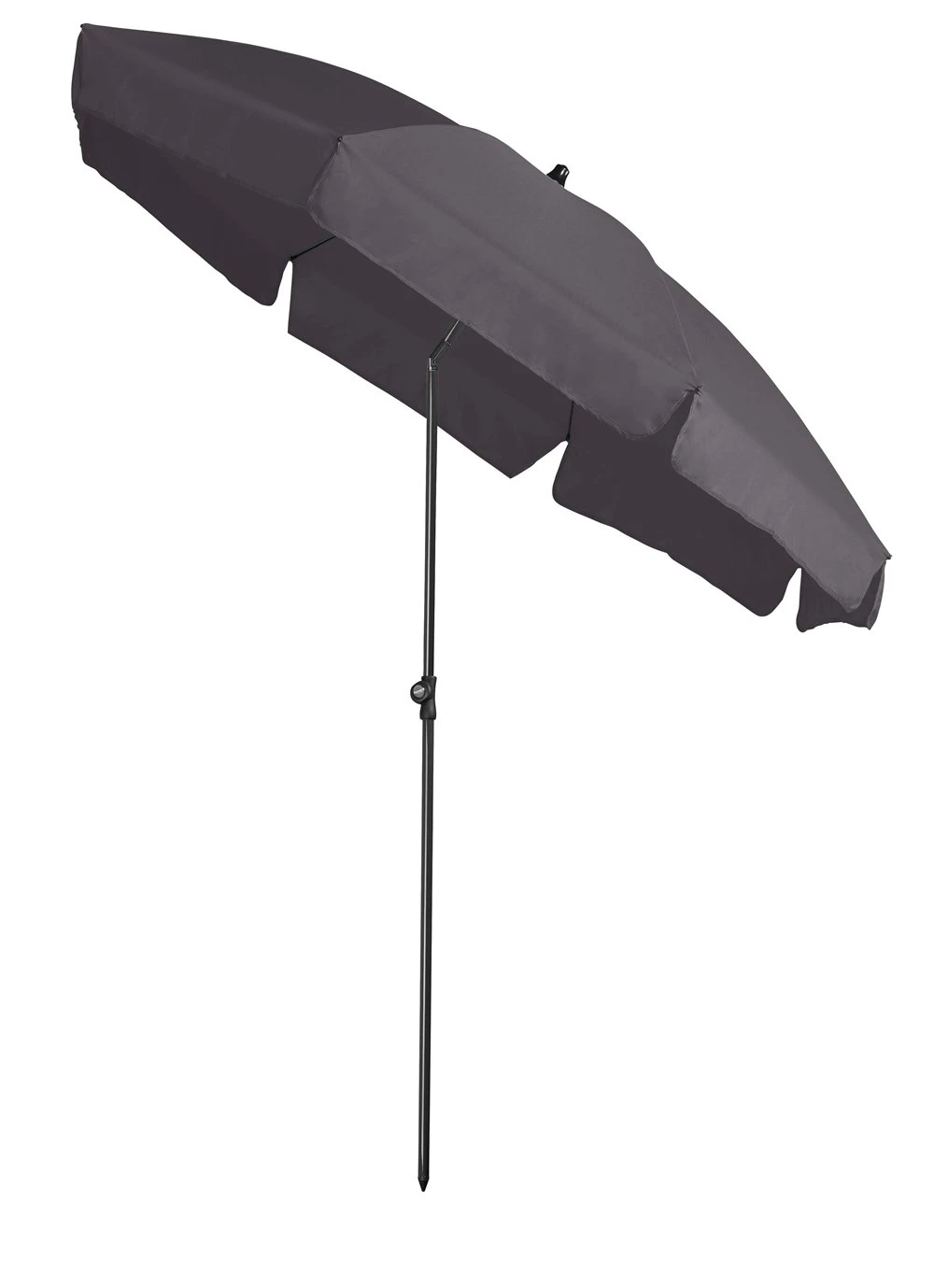 Platinum Middenstokparasol Aruba Volant Ø 200 Cm Antraciet 2 Platinum Middenstokparasol Aruba Volant Ø 200 Cm Antraciet - Afbeelding 2