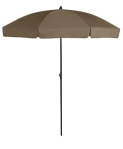 Platinum Middenstokparasol Aruba Volant Ø 200 Cm Taupe