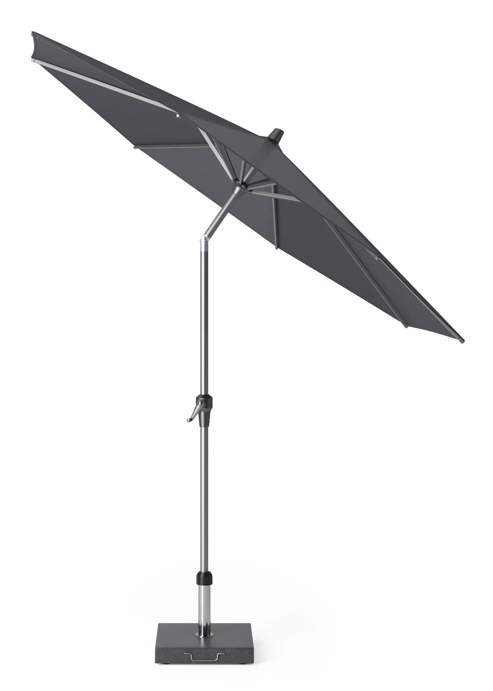 Platinum Middenstokparasol Riva Ø 250 Cm Antraciet 2 Platinum Middenstokparasol Riva Ø 250 Cm Antraciet - Afbeelding 2