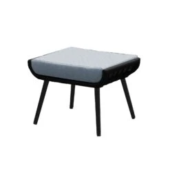 Royal Seasons COCOON Vlinderstoel Met Voetensteun Zwart -Buitenstijl Winkel royal seasons cocoon vlinderstoel met voetensteun zwart 1500x1500 641b090482920 l