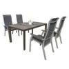 Royal Seasons SEVILLA Dining Set Met 4 Stoelen